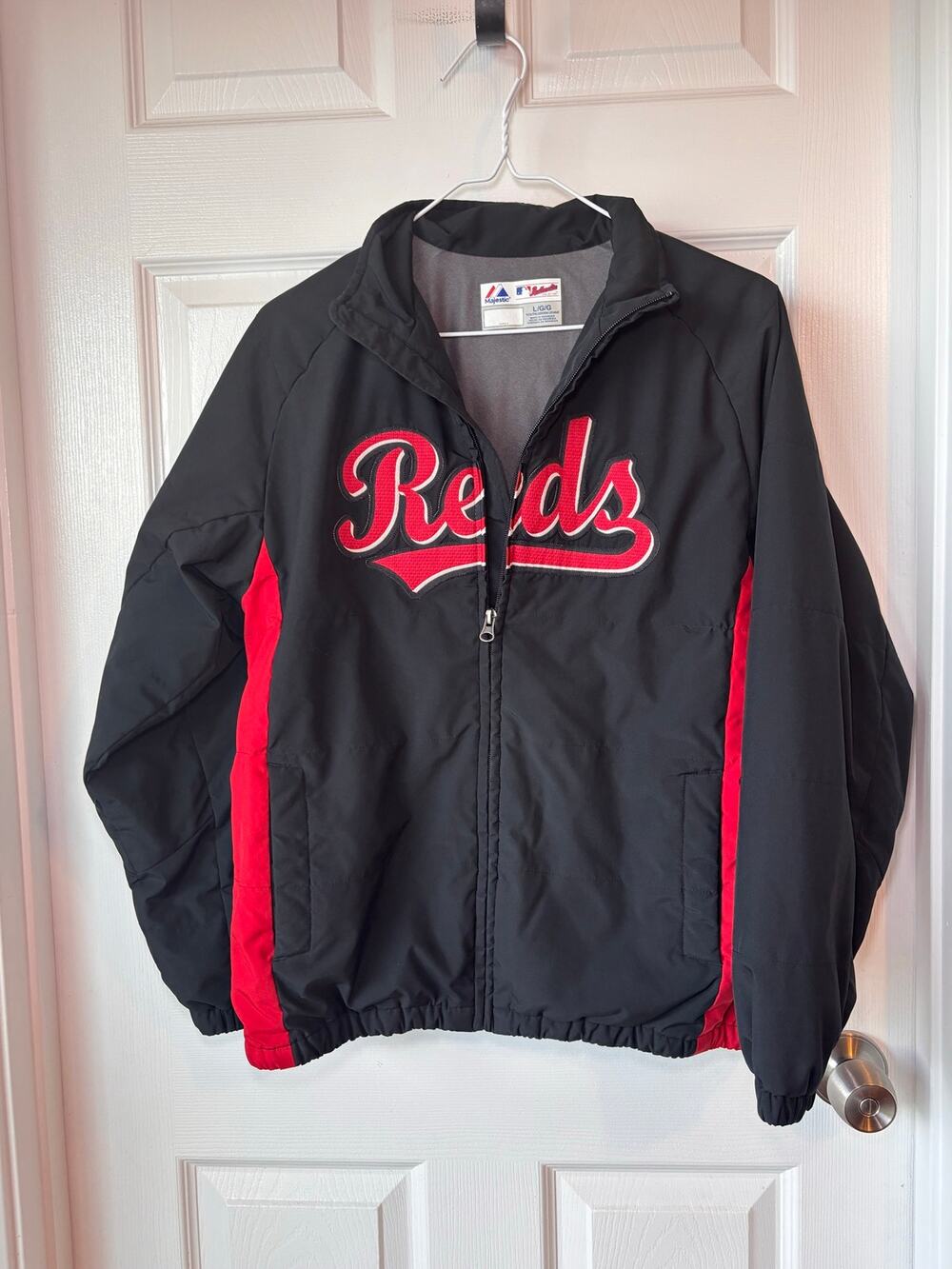 Majestic MLB Authentic Collection youth Large dugout-style jacket